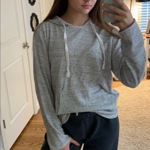 Grey hoodie